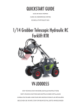 RC4WD 1/14 Grabber Telescopic Hydraulic RC Forklift RTR Manual de usuario