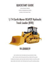 RC4WD 1/14 Earth Mover RC693T Hydraulic Track Loader Manual de usuario