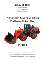 RC4WD ​1/14 Scale Earth Mover ZW370 Hydraulic Wheel Loader RTR Manual de usuario