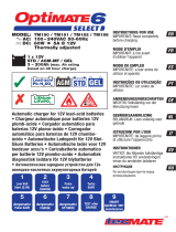 Tecmate TM-190 OptiMate 6 Select El manual del propietario