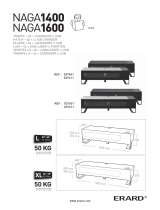Erard NAGA 1600 El manual del propietario