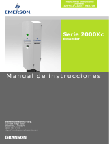 Branson 100-412-233ES 2000Xc SERIES ACTUATOR El manual del propietario