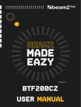 Beamz BTF200CZ Fresnel Zoom 200W LED RGBW El manual del propietario