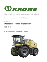 Krone BA BiG X 630 Stufe 3 (BX201-45) Instrucciones de operación