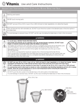 Vitamix Blending Cup and Bowl Starter Kit El manual del propietario