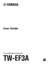 Yamaha TW-EF3A Guía del usuario