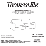 Thomasville 2800B-6104B-30SS Assembly Instructions