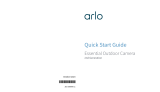 Arlo Essential Outdoor (2nd Gen)  Outdoor Camera 1 Cam QSG