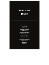 M-Audio BX3 Guía del usuario