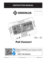Greenlee Pull Connect Manual de usuario