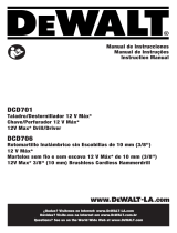DeWalt DCD706F2 Manual de usuario