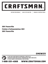 Craftsman CMCW211B Manual de usuario