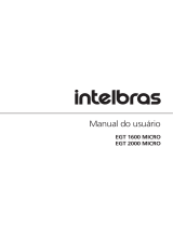 Intelbras EGT 2000 MICRO Manual de usuario