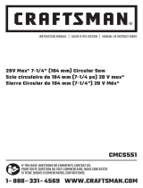 Craftsman CMCS551BLW Manual de usuario