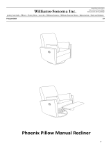 pottery barn kids Phoenix Pillow Recliner Manual Assembly Instructions