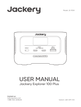 Jackery JE-100A Manual de usuario