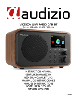 audizio Vicenza WIFI Internet Radio El manual del propietario