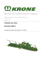Krone BA XCollect 900-3 (BV301-30) Instrucciones de operación