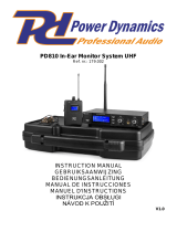 Power Dynamics PD810 El manual del propietario