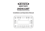 ASA Electronics JHD922BT El manual del propietario