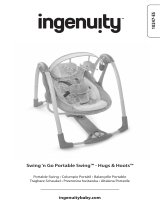 ingenuity Ingenuity Swing 'n Go Portable 5-Speed Baby Swing El manual del propietario