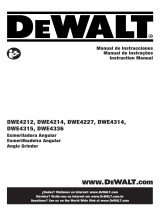 DeWalt DWE4314N Manual de usuario