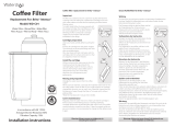 Waterdrop Coffee Filter Manual de usuario