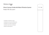 Waterdrop WateWD-UB system Manual de usuario