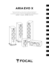 Focal Aria Evo X N°3 Manual de usuario