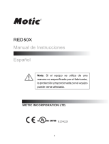 Motic RED50X Manual de usuario