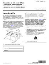 Toro 42in Bagger, eTimecutter Riding Mower Manual de usuario