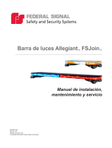 Federal Signal Allegiant Light Bar® Manual de usuario