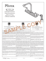 Pfister F-WK2-740C Instruction Sheet