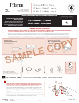 Pfister LG40-TR0K Instruction Sheet