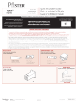 Pfister 016-VRVB Instruction Sheet