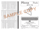 Pfister BPH-CB1Y Instruction Sheet