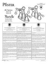 Pfister Marielle GT46-M0BC Instruction Sheet