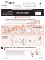 Pfister LF-042-BNKK Instruction Sheet