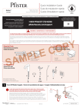Pfister LG42-MF1C Instruction Sheet