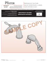 Pfister RT6-4RPC Maintenance Guide