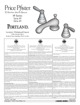 Pfister Portland T49-PK00 Instruction Sheet