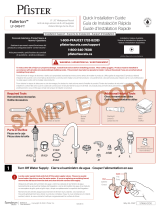 Pfister LF-049-FTCC Instruction Sheet