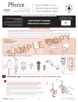 Pfister LF-049-YW2K Guía de instalación