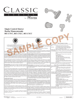Pfister 803-CSCC Instruction Sheet