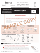 Pfister 807-WS-BDCC Instruction Sheet