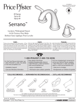 Pfister Serrano GT49-SR0Y Instruction Sheet