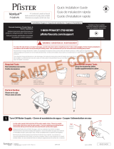 Pfister Venturi F-048-VNKK Instruction Sheet