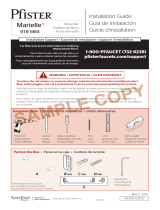 Pfister BTB-MB1C Instruction Sheet