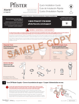 Pfister LF-042-ATCC Instruction Sheet