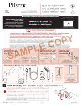 Pfister LG6-4TRK Instruction Sheet